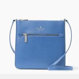 Kate Spade Sadie North South Crossbody Fresh Blueberry